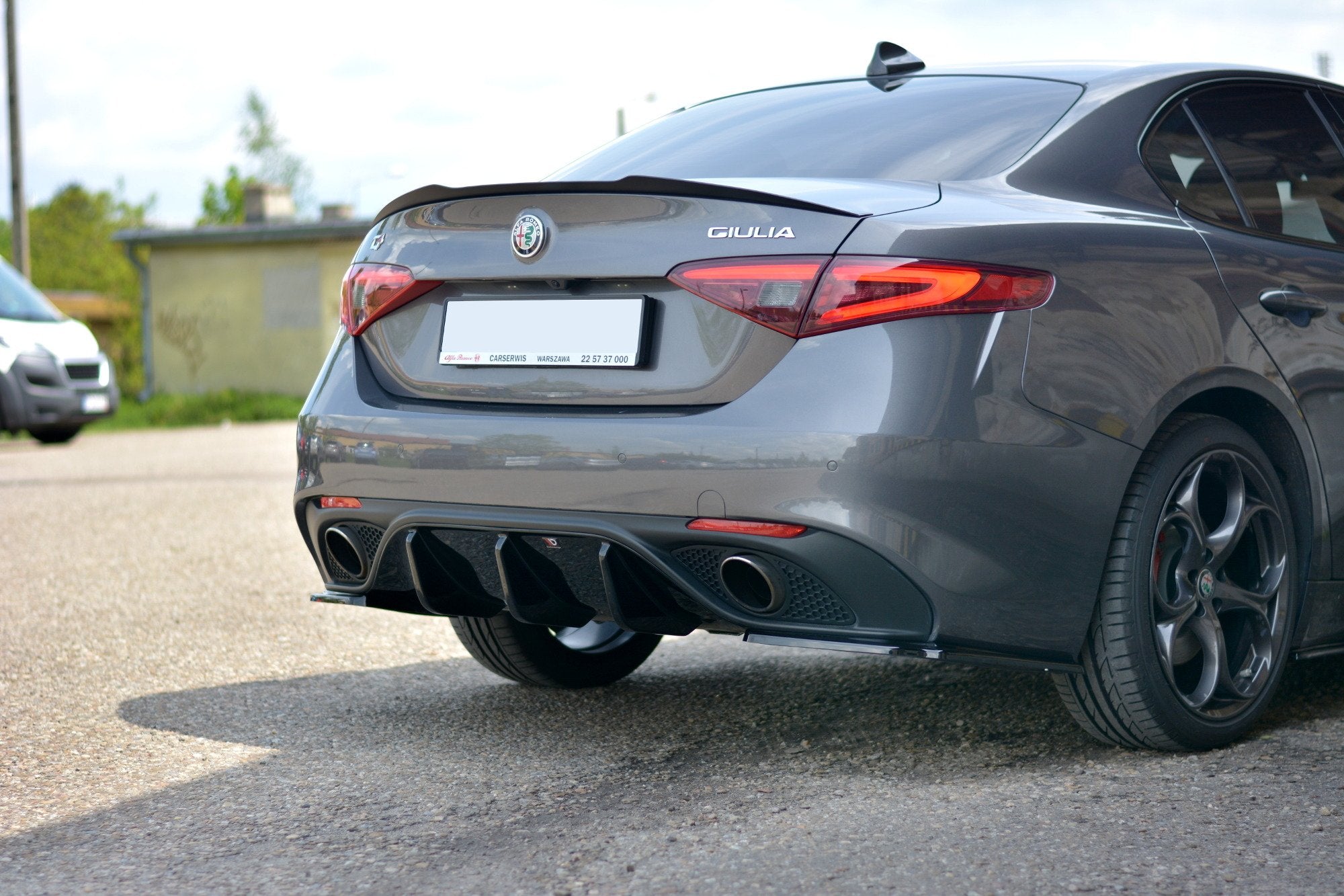 Spoiler-Extension-Alfa-Romeo-Giulia-Veloce---Gloss-Black