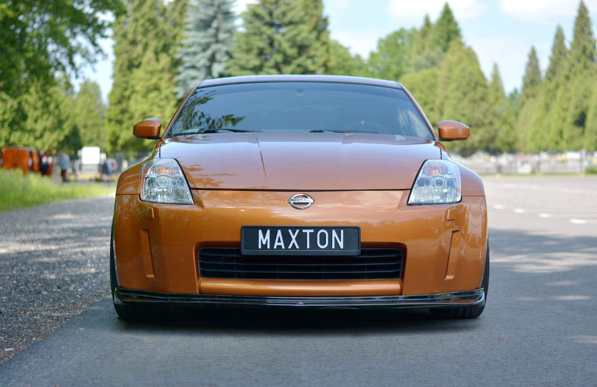Front-Splitter-Nissan-350Z---Gloss-Black