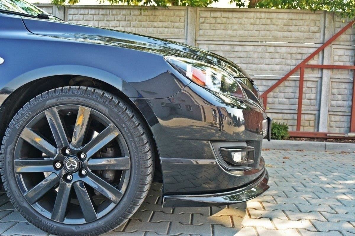 Front-Splitter-Mazda-3-MPS-MK1-(Preface)---Gloss-Black