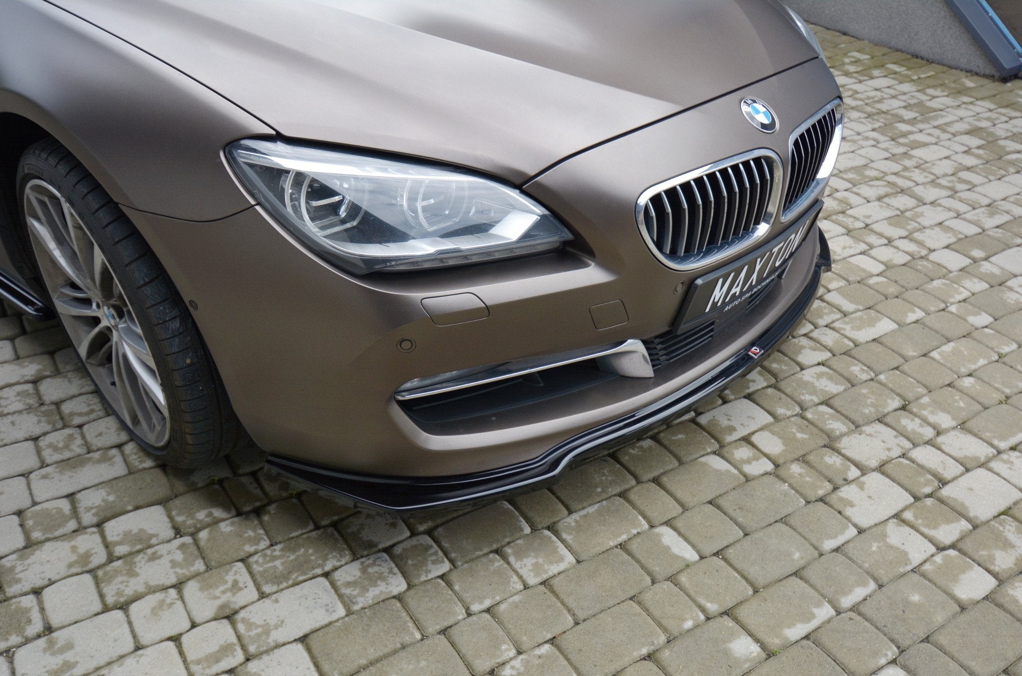 Front-Splitter-BMW-6-Gran-Coupé---Gloss-Black
