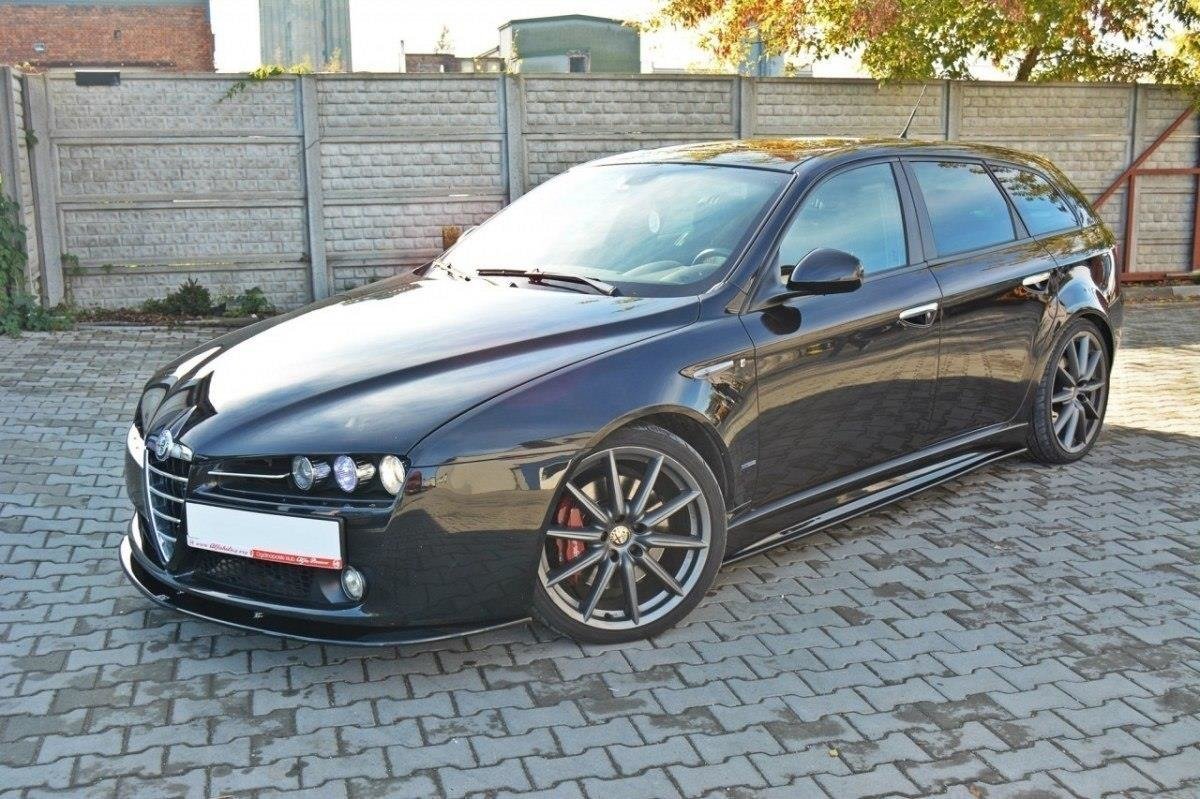 Side-Skirts-Diffusers-Alfa-Romeo-159-TI---Gloss-Black