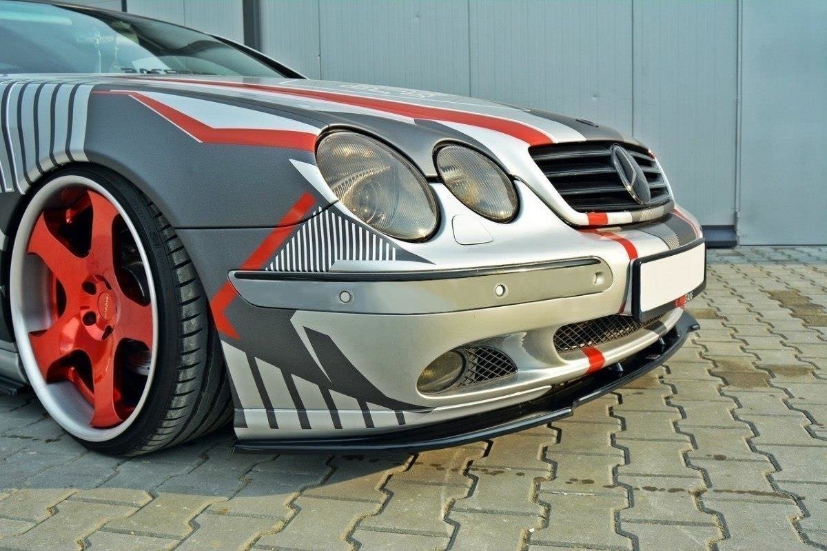 Front-Splitter-Mercedes-Cl-CLass-C215---Gloss-Black