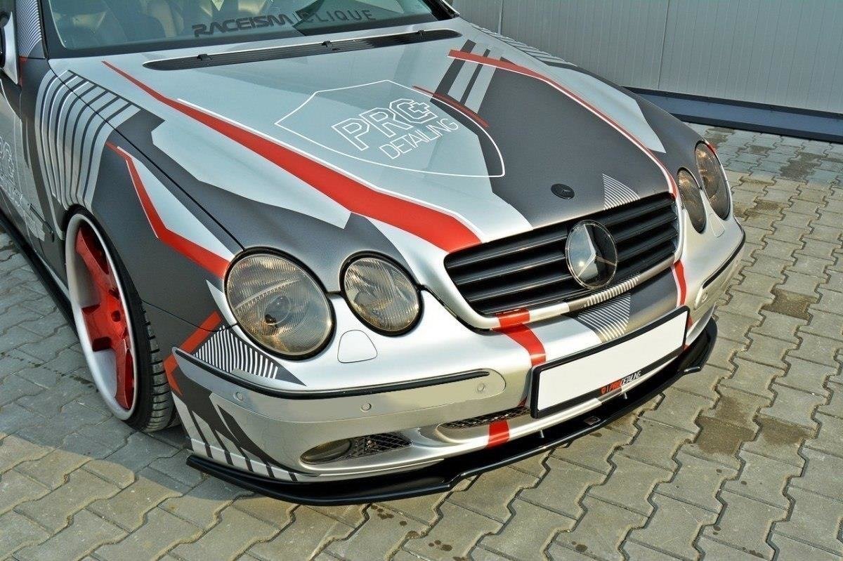 Front-Splitter-Mercedes-Cl-CLass-C215---Gloss-Black