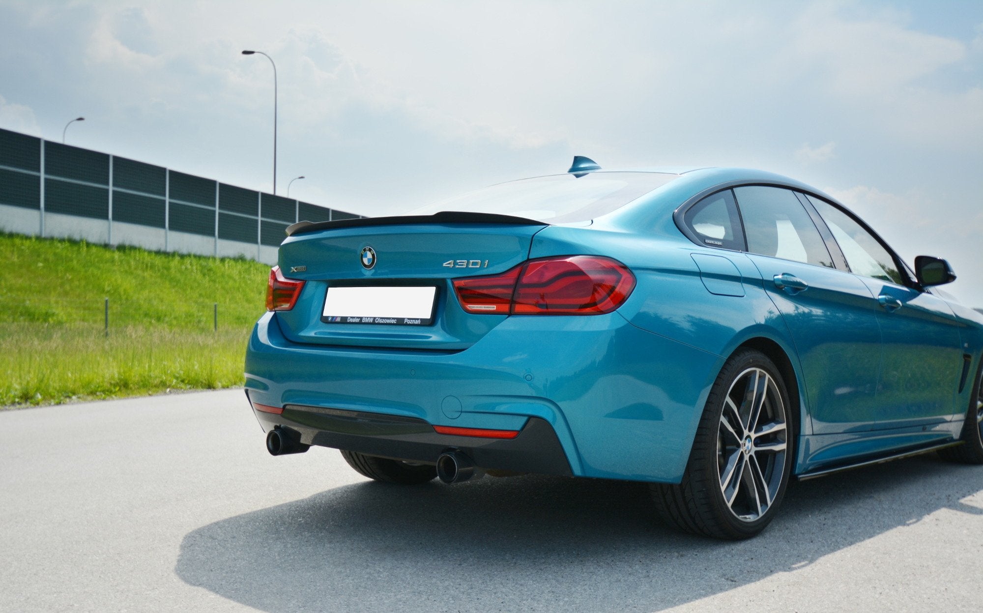 Spoiler-Extension-BMW-4-F36-Gran-Coupé---Gloss-Black