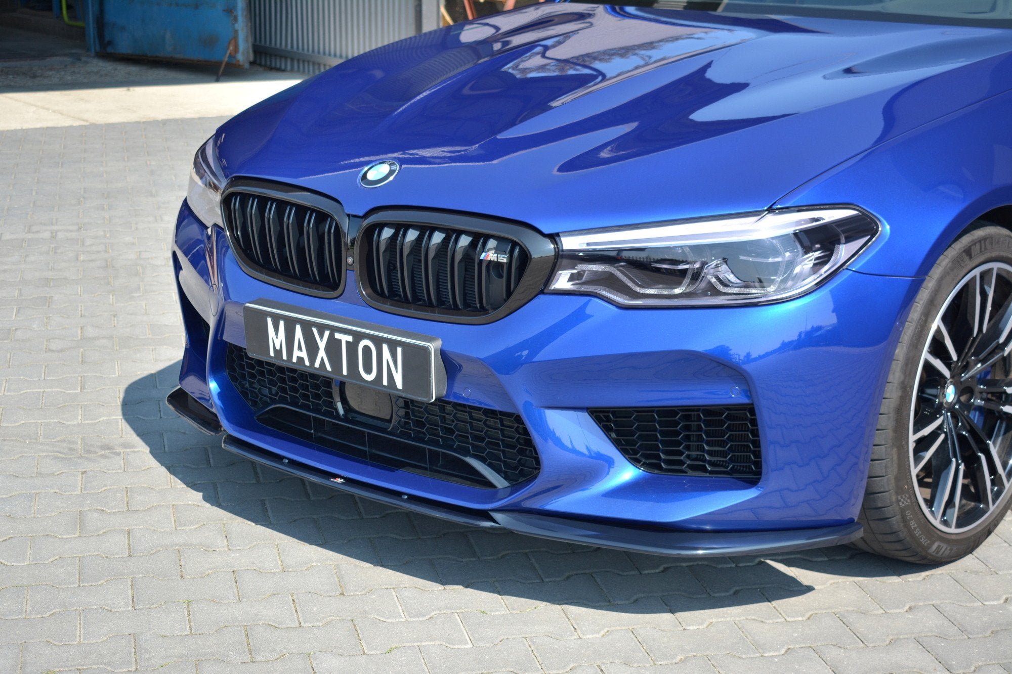 Front-Splitter-V.2-BMW-M5-F90---Gloss-Black