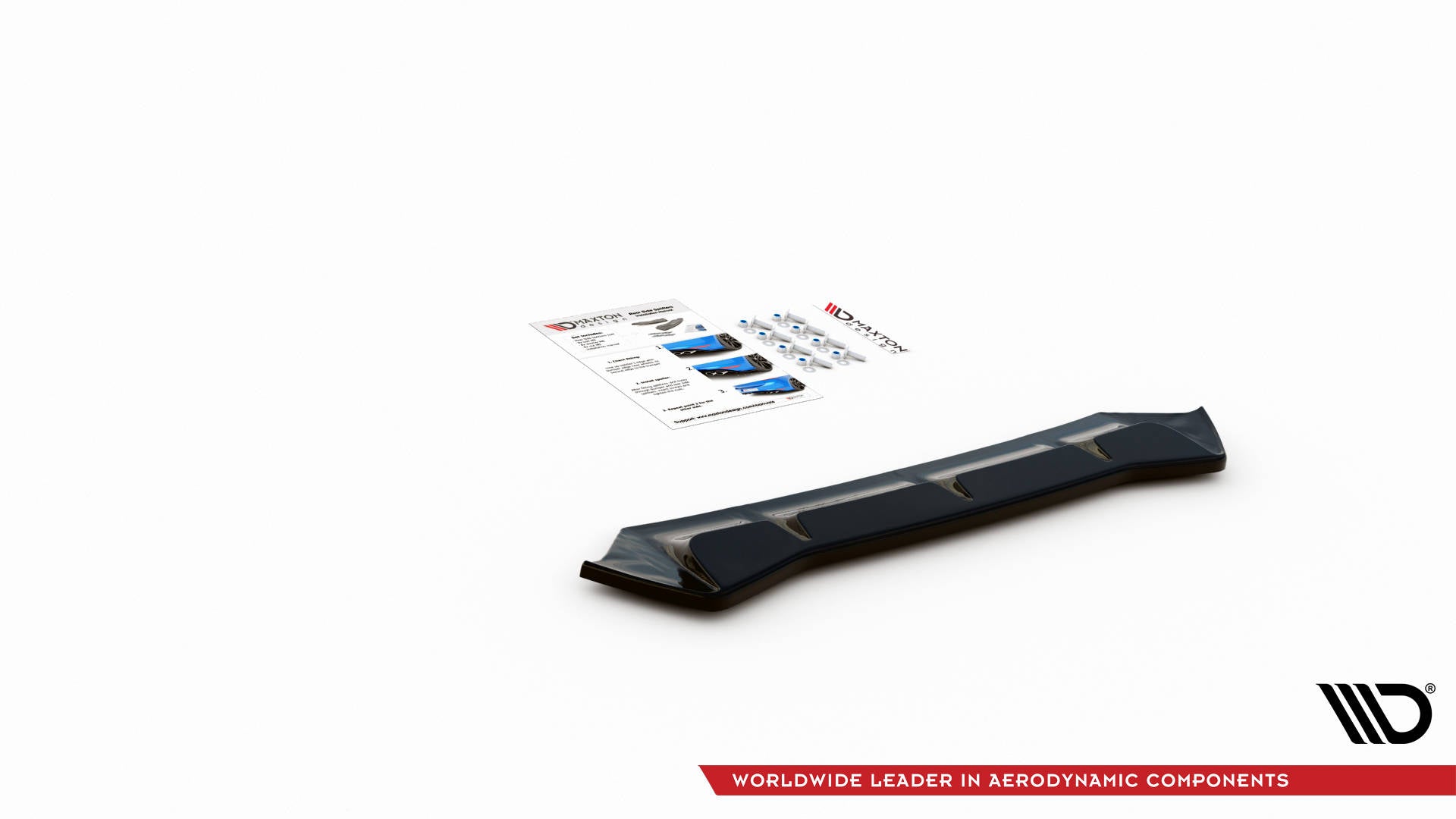 Central-Rear-Splitter-BMW-M5-F90---Gloss-Black