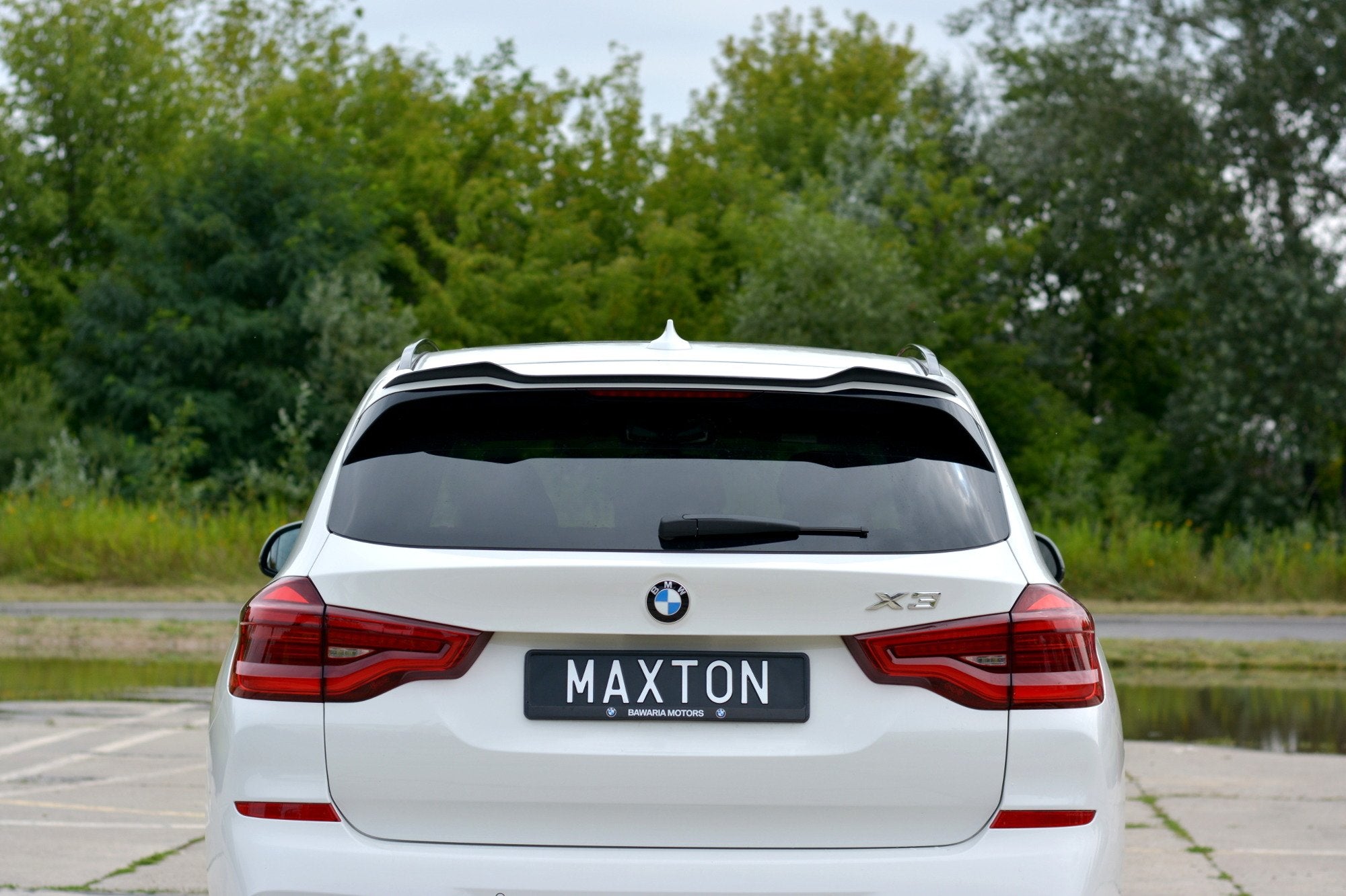 Spoiler-Extension-For-BMW-X3-G01-M-Pack---Gloss-Black