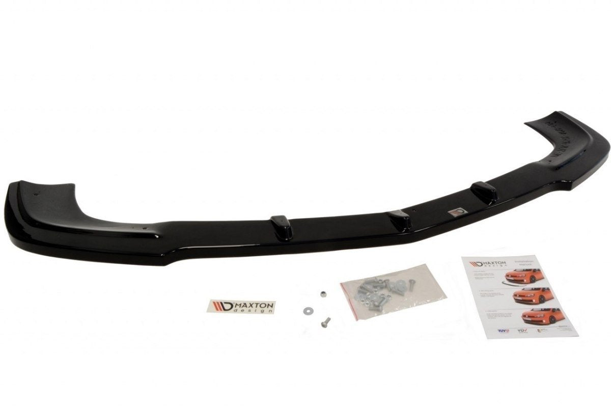 Front-Splitter-Mercedes-SLK-R172-Standard/AMG---Gloss-Black