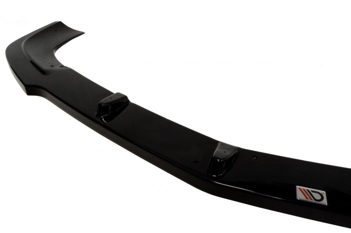 Front-Splitter-Mercedes-SLK-R172-Standard/AMG---Gloss-Black