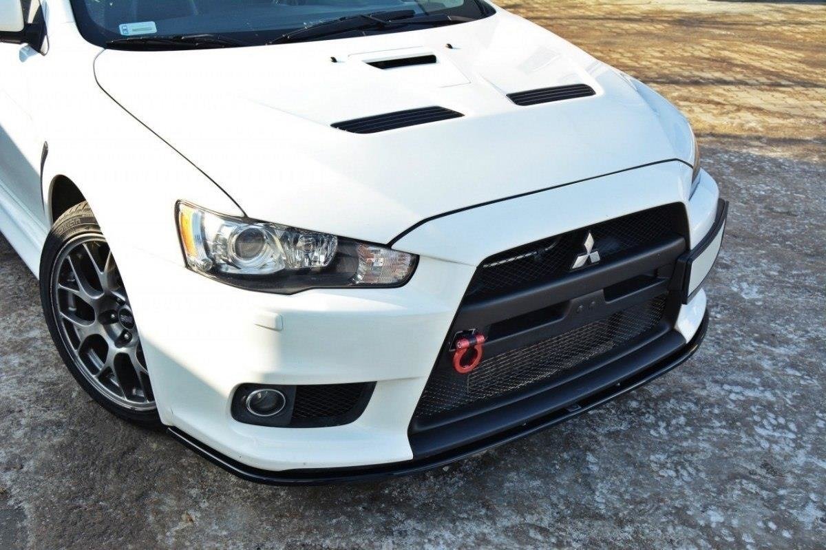 Front-Splitter-V.2-Mitsubishi-Lancer-Evo-X---Gloss-Black