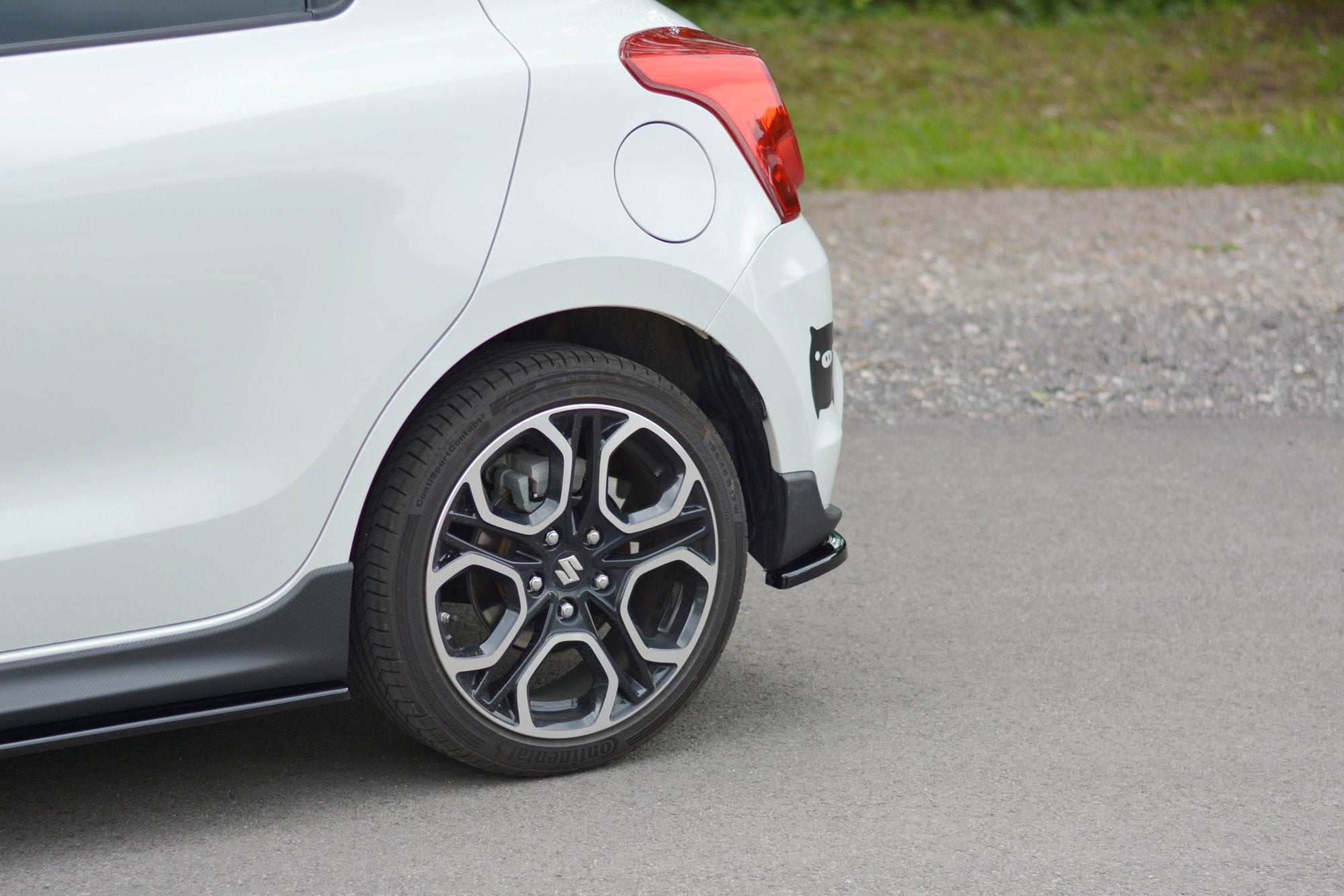 Rear-Side-Splitters-Suzuki-Swift-6-Sport---Gloss-Black