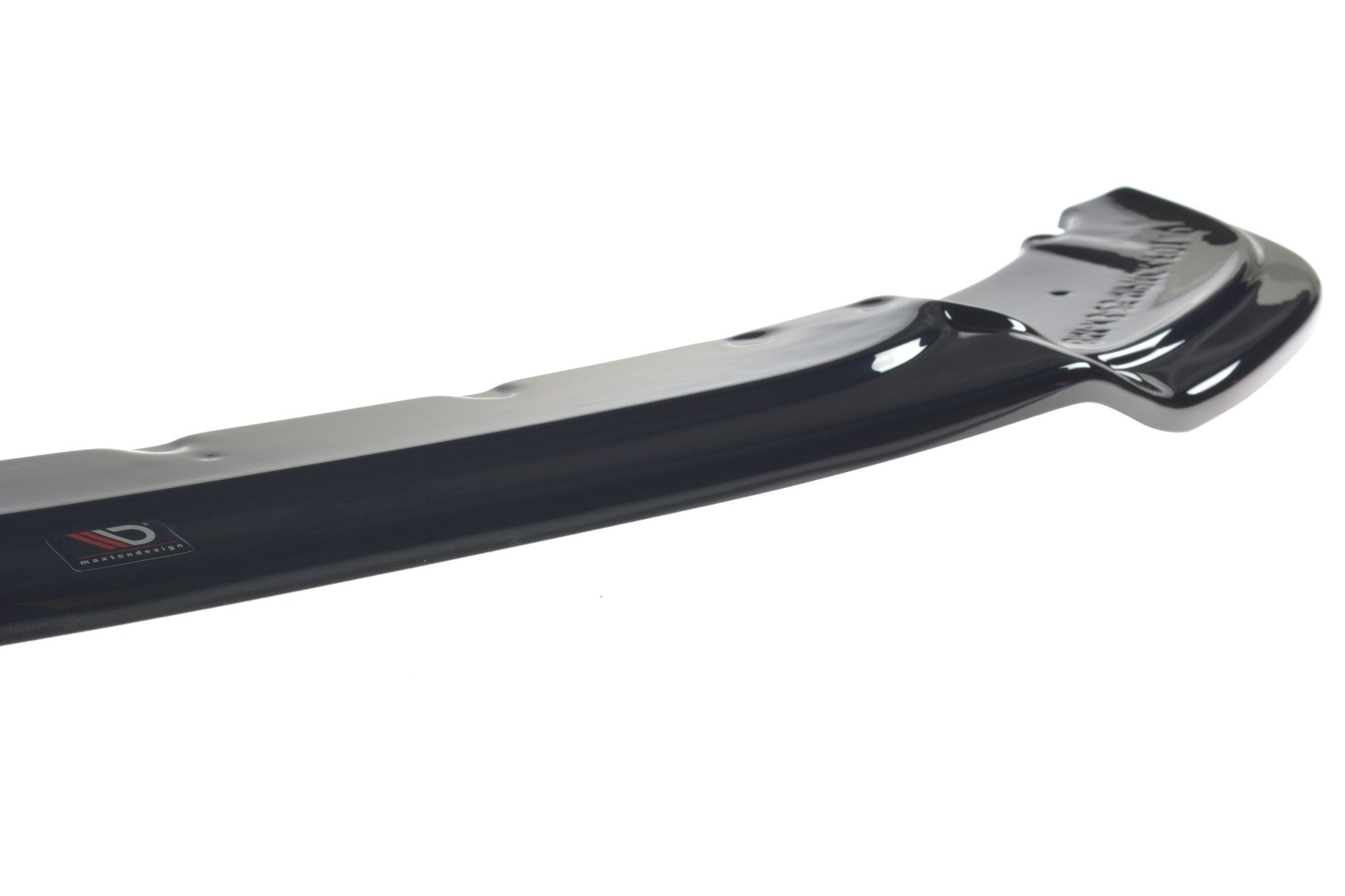 Front-Splitter-For-BMW-X3-F25-M-Pack-Facelift---Gloss-Black