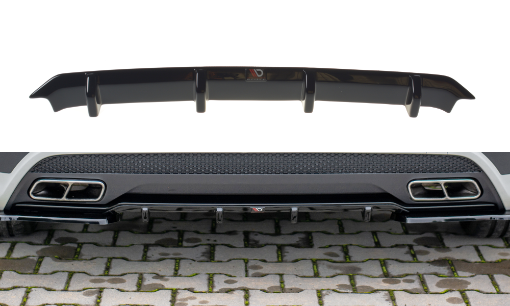 Rear-Valance-Mercedes-A45-AMG-W176---Gloss-Black