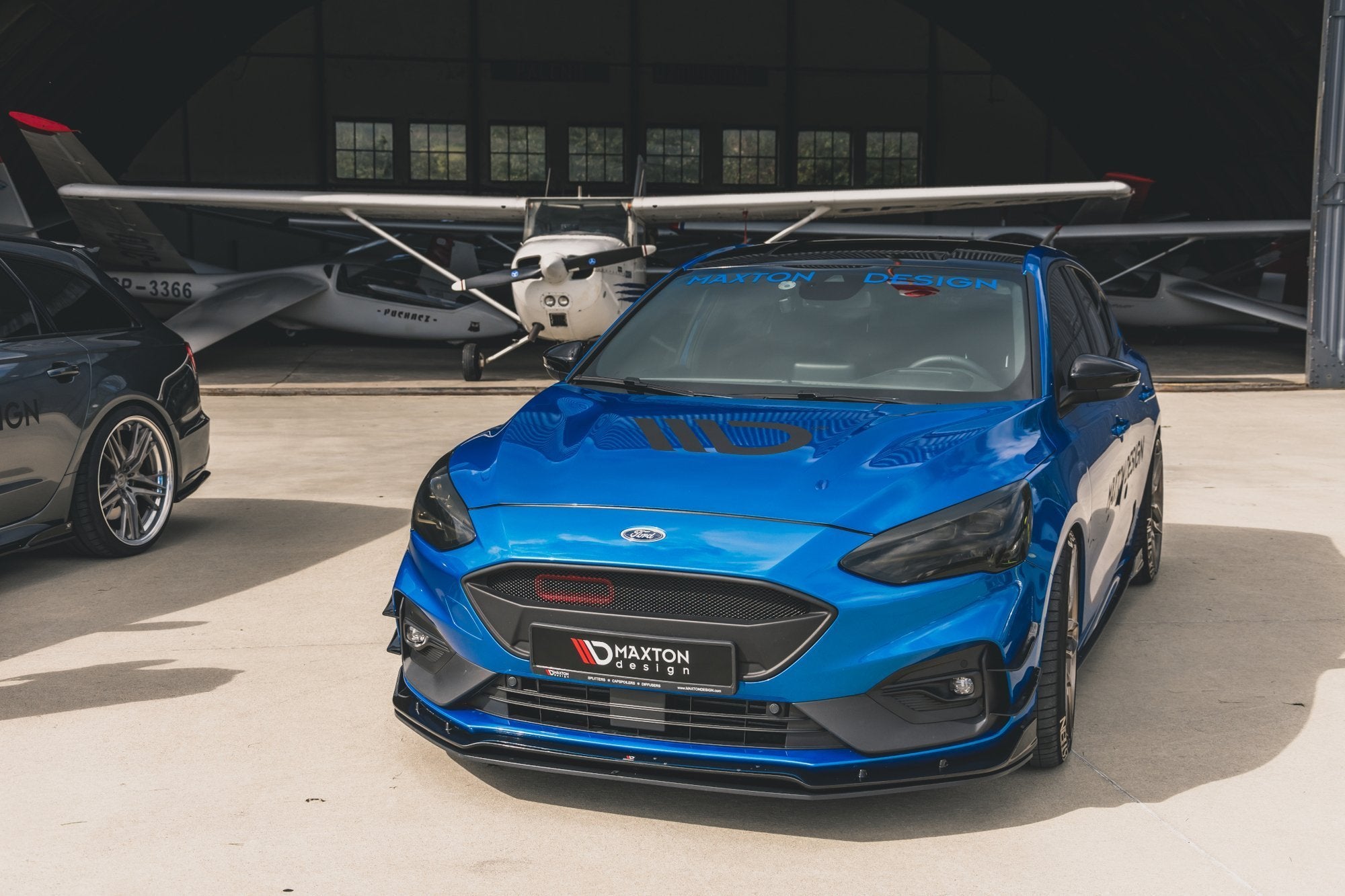 Front-Racing-Splitter-Ford-Focus-MK4-ST-Line---Black