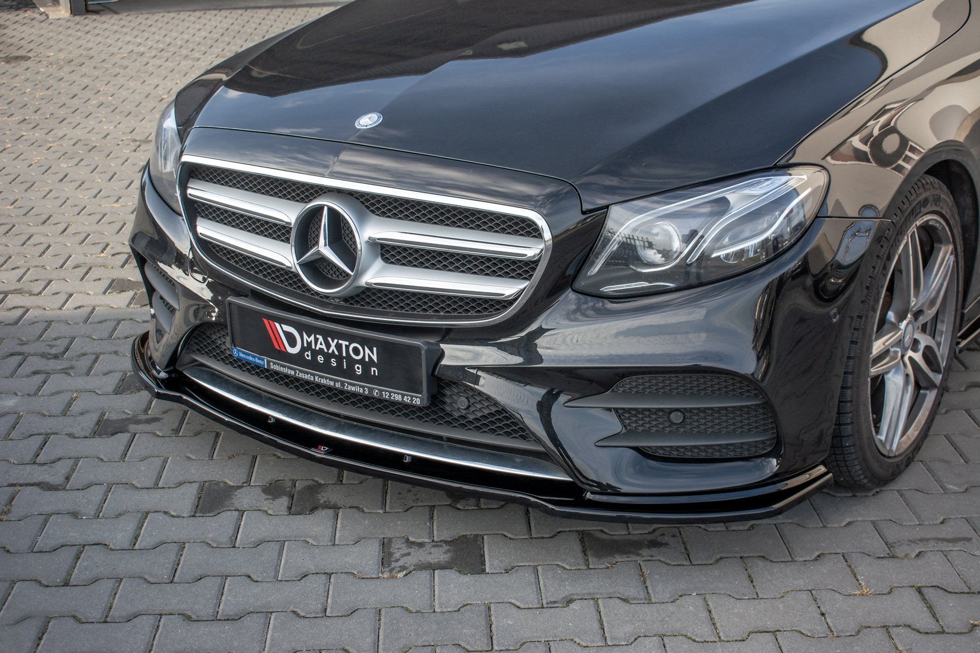 Front-Splitter-Mercedes-Benz-E43-AMG-/-AMG-Line-W213-GB