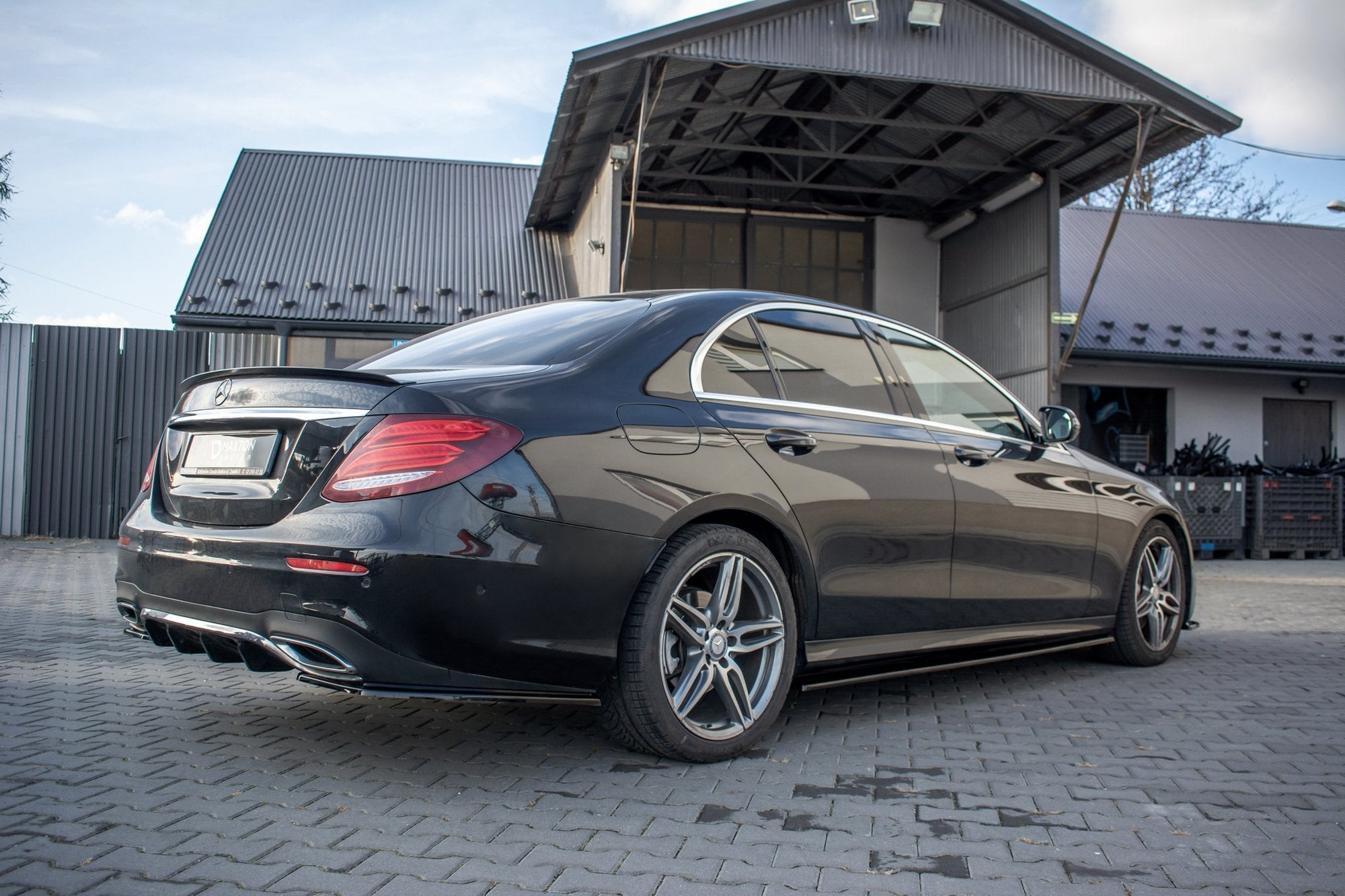 Rear-Valance-Mercedes-Benz-E43-AMG-/-AMG-Line-W213-GB