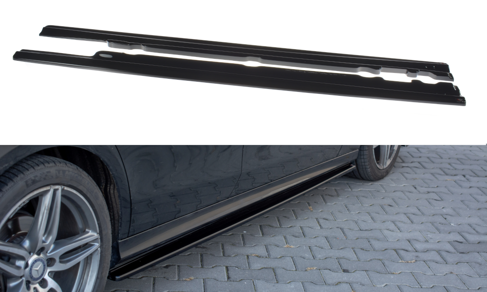 Side-Skirts-Diffusers-Mercedes-Benz-E43-AMG-/-AMG-Line-W213-