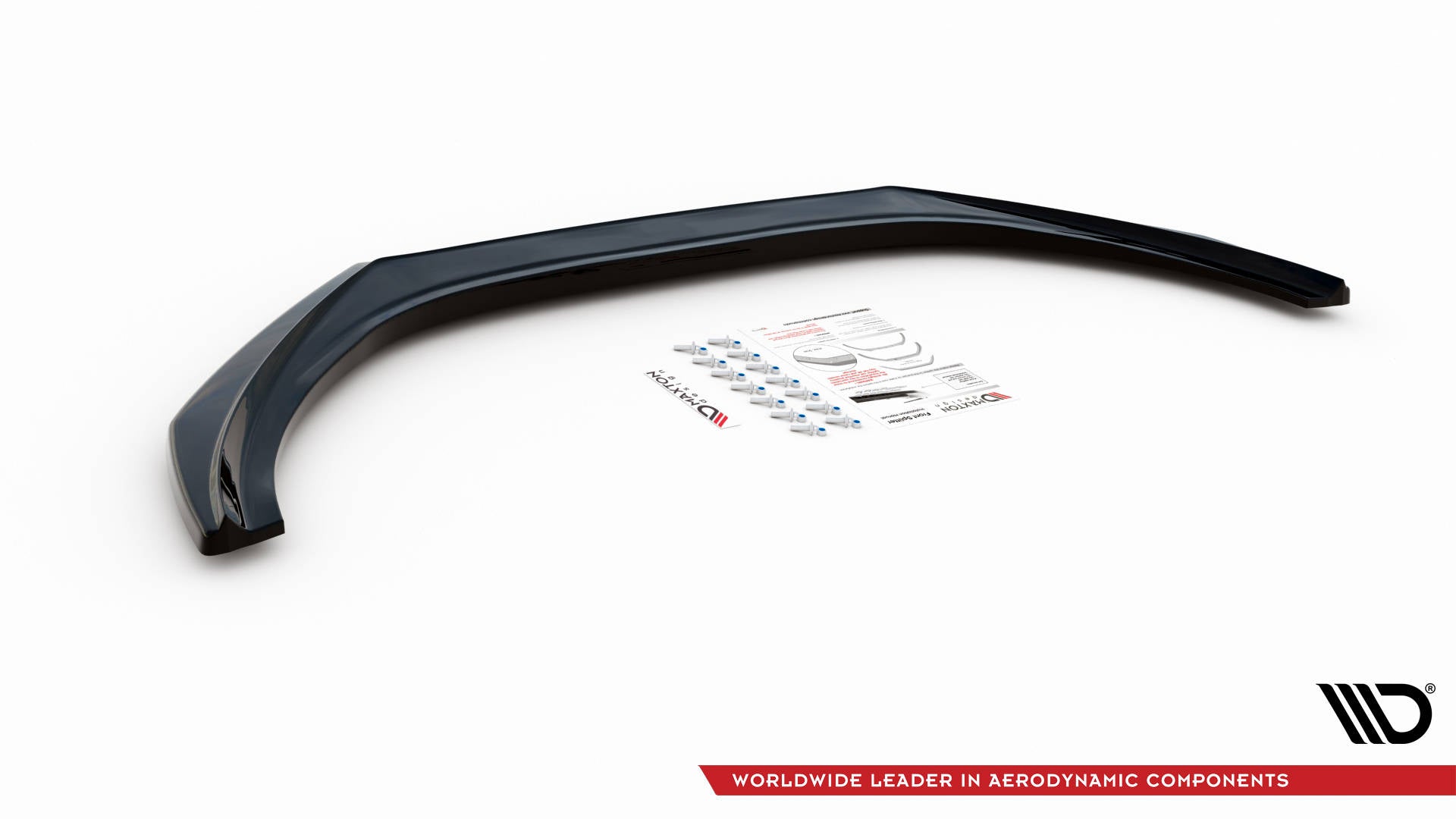 Front-Splitter-Volvo-V40---Gloss-Black