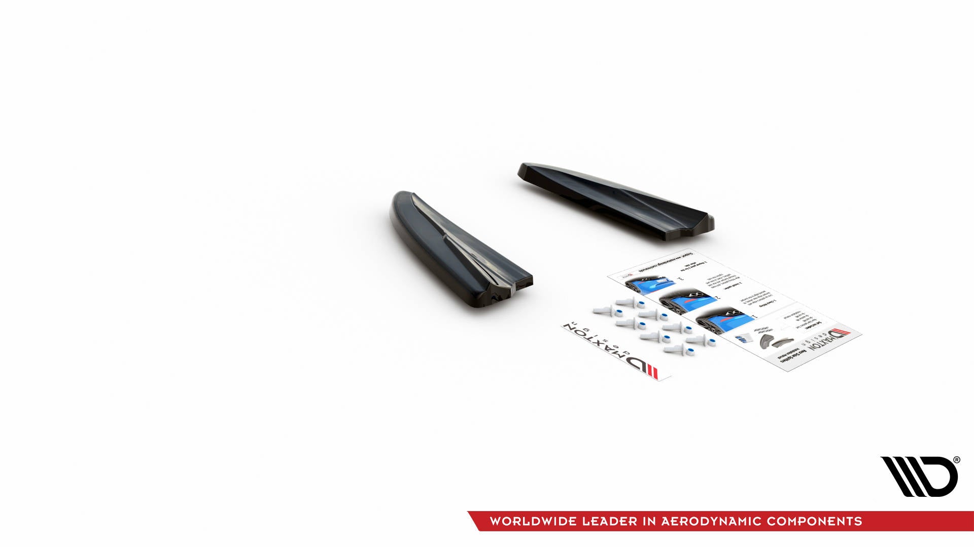 Rear-Side-Splitters-Volvo-V40---Gloss-Black