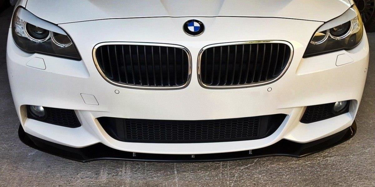 Front-Splitter-V.1-For-BMW-5-F10/F11-Mpack---Gloss-Black