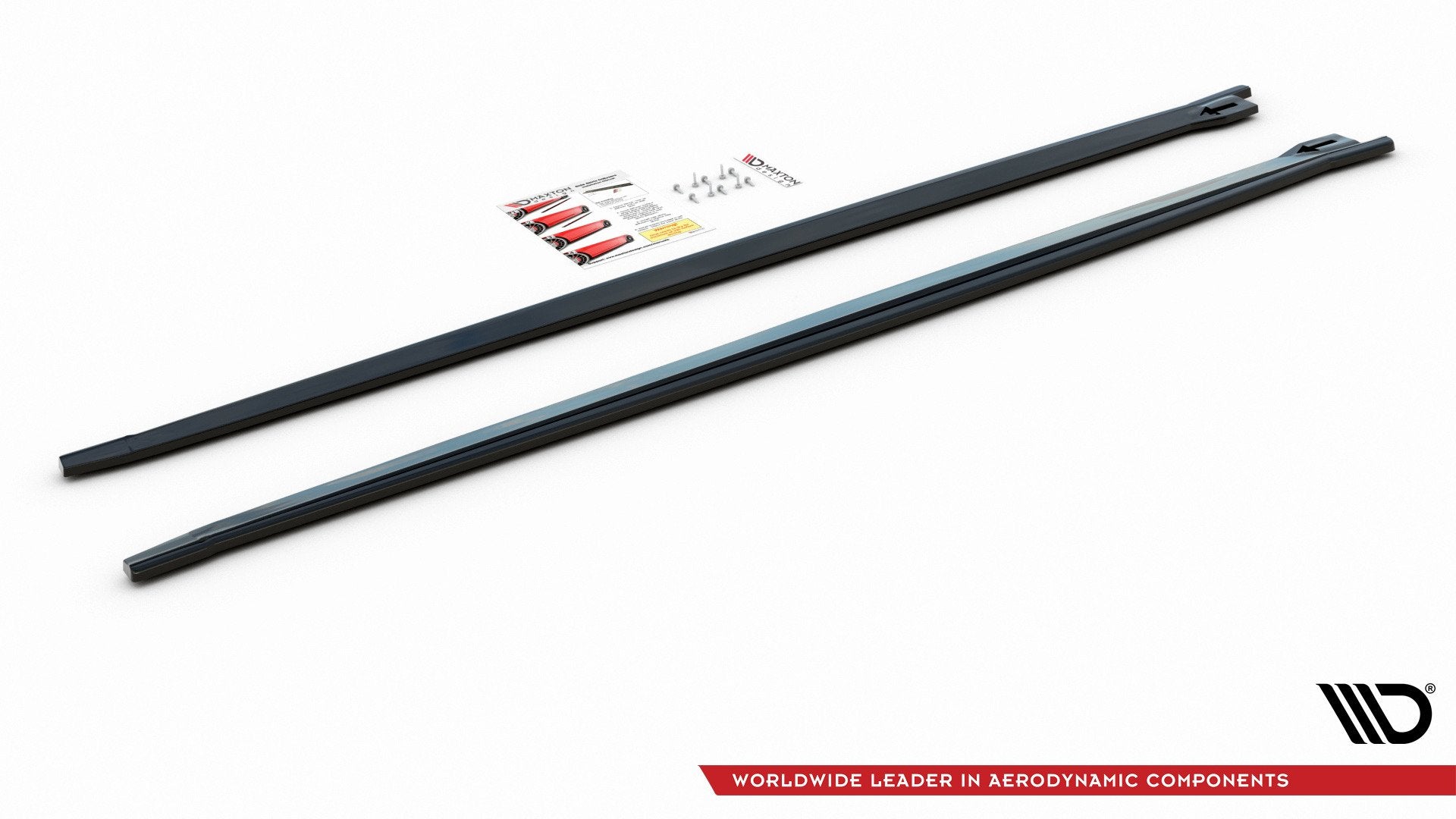 Side-Skirts-Diffusers-For-BMW-X2-F39-M-Pack---Gloss-Black