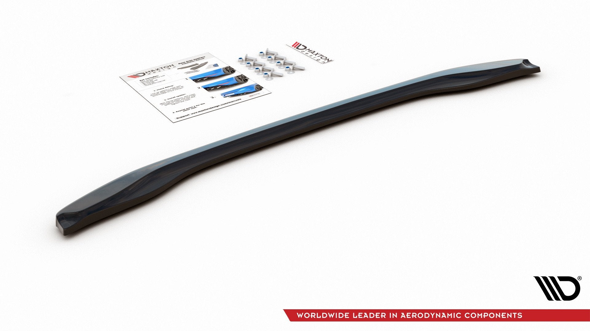 Central-Rear-Splitter-For-BMW-X2-F39-M-Pack---Gloss-Black
