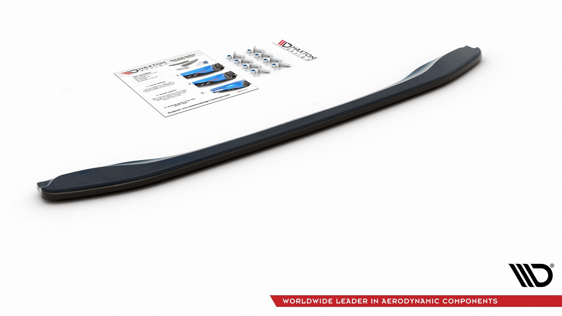Central-Rear-Splitter-For-BMW-X2-F39-M-Pack---Gloss-Black