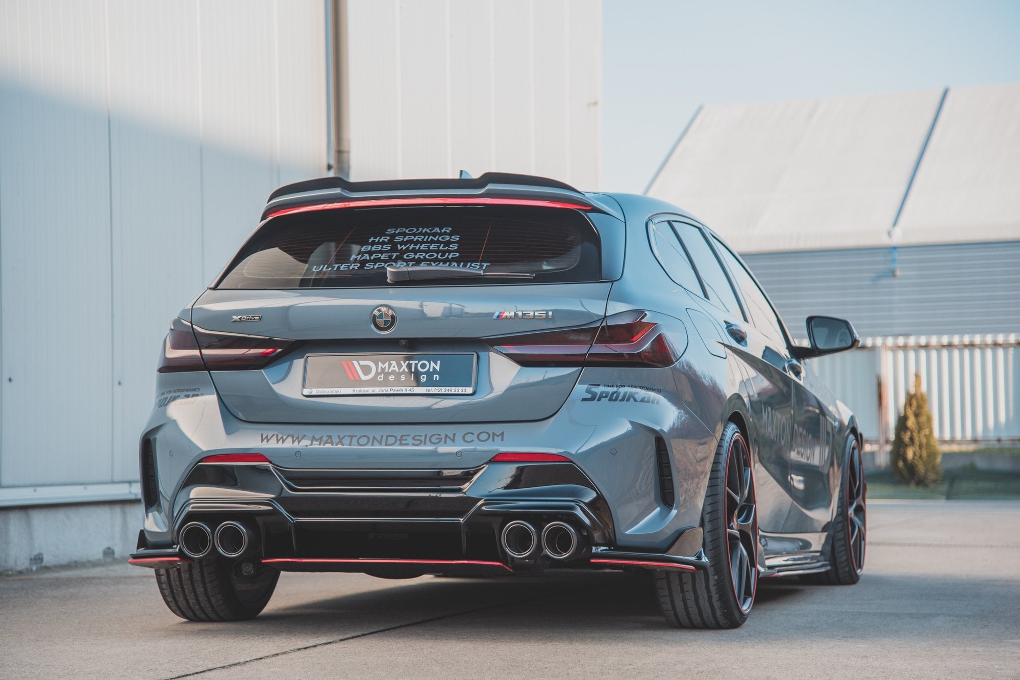 Spoiler-Cap-BMW-1-F40-M135I---Gloss-Black