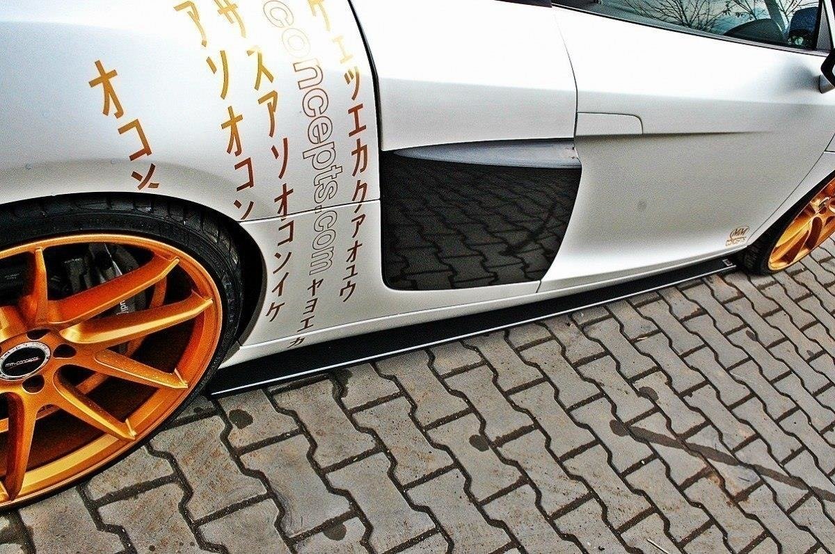 Side-Skirts-Diffusers-Audi-R8-MK.1---Gloss-Black