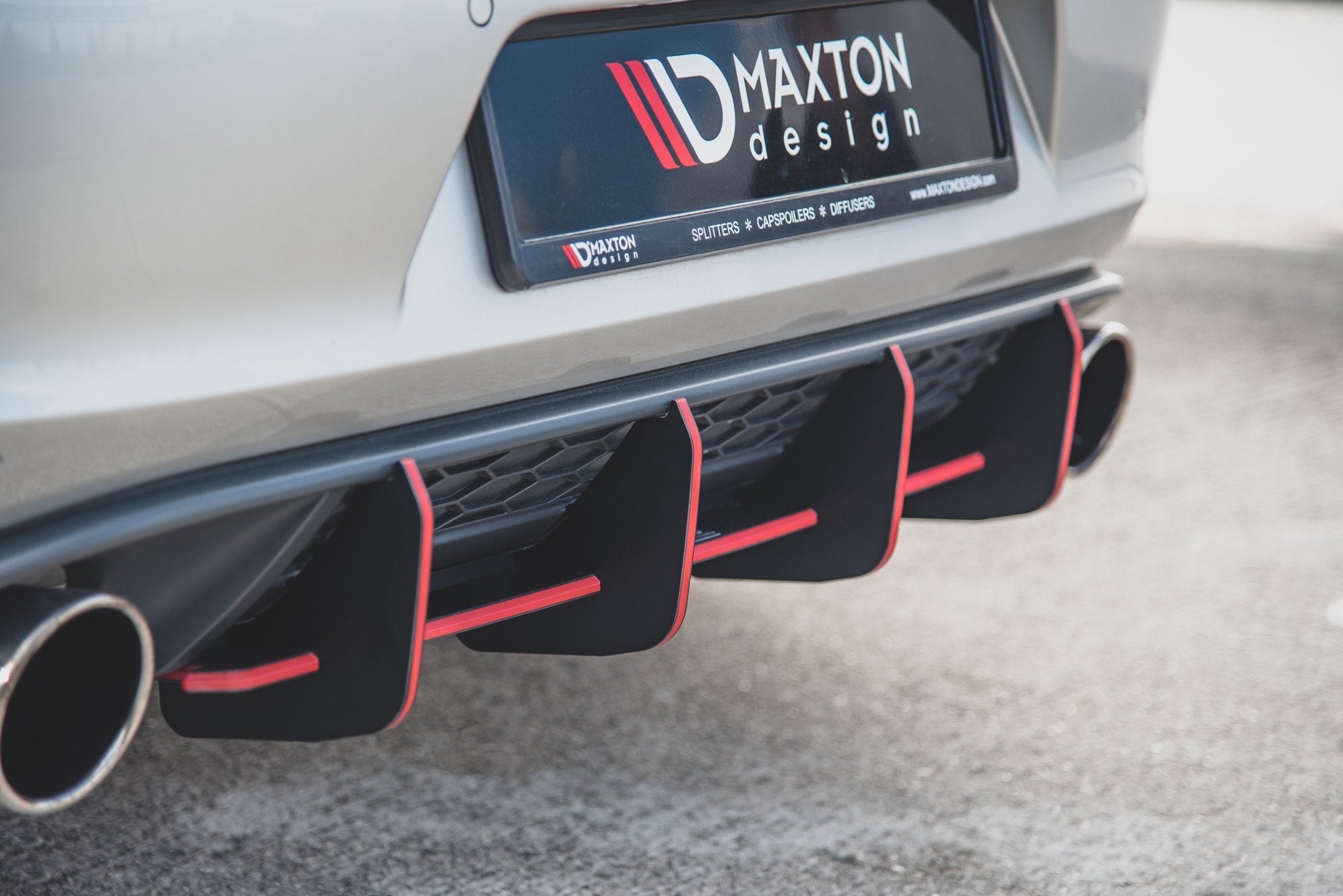 Racing-Durability-Rear-Diffuser-V.1-VW-Golf-7-GTi---Red-Line