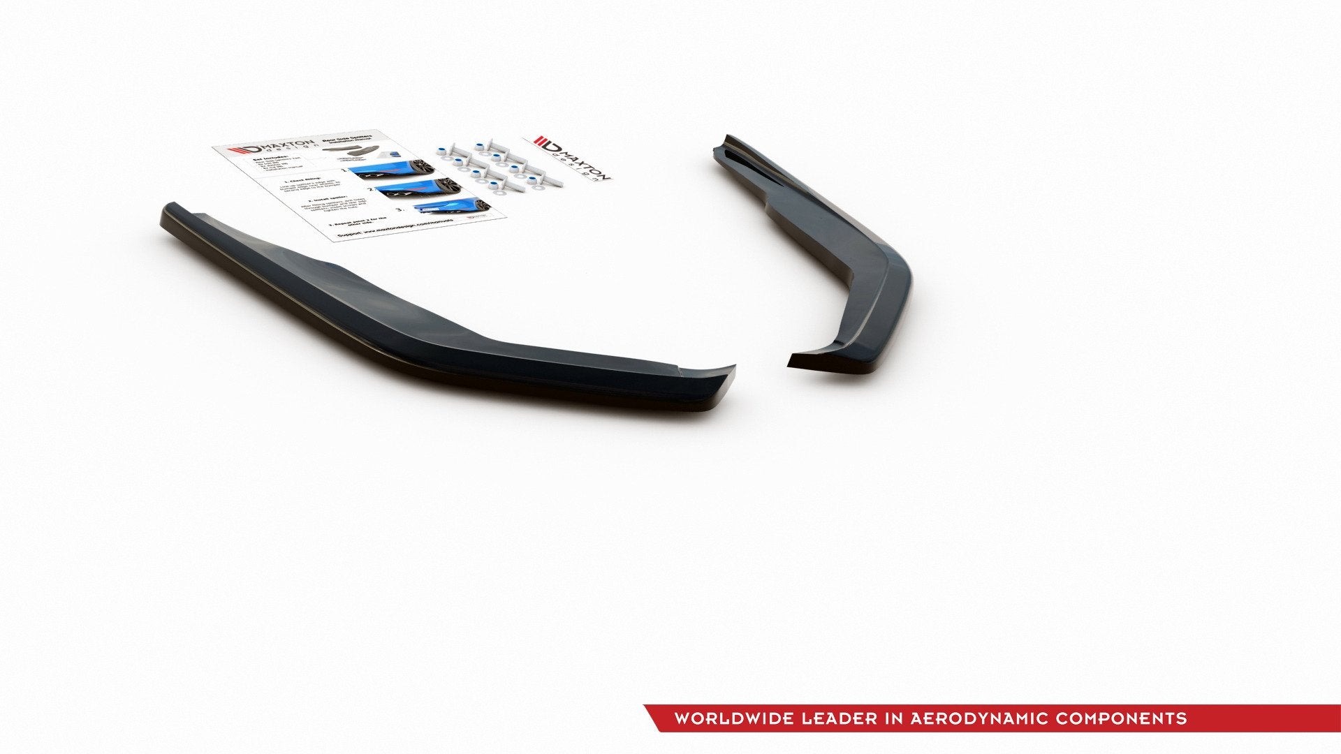 Rear-Side-Splitters-Toyota-Corolla-XII-Sedan---Gloss-Black