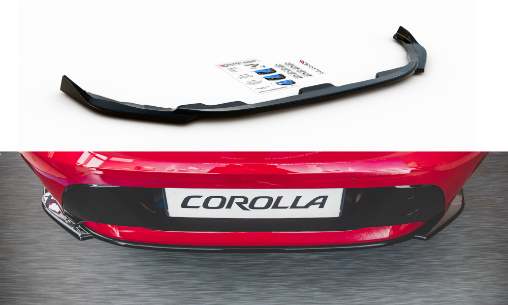 Central-Rear-Splitter-Toyota-Corolla-XII-Hatchback-GB