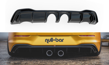 Rear-Valance-(R32-Look)-With-Exhaust-VW-Golf-8-Incl.-Exhaust