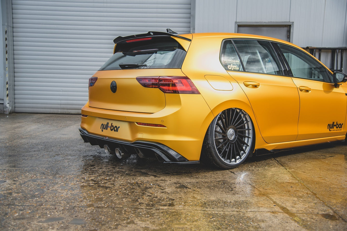 Rear-Valance-(R32-Look)-With-Exhaust-VW-Golf-8-Incl.-Exhaust