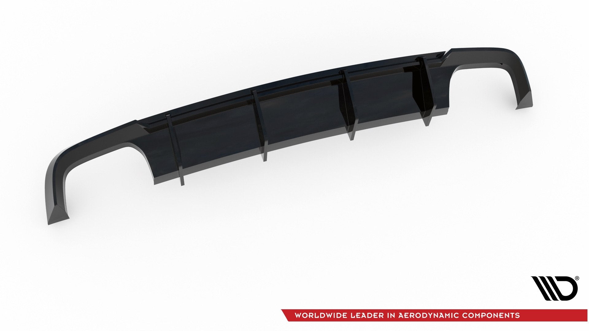 Rear-Valance-Audi-S6-/-A6-S-Line-C7-FL---Gloss-Black
