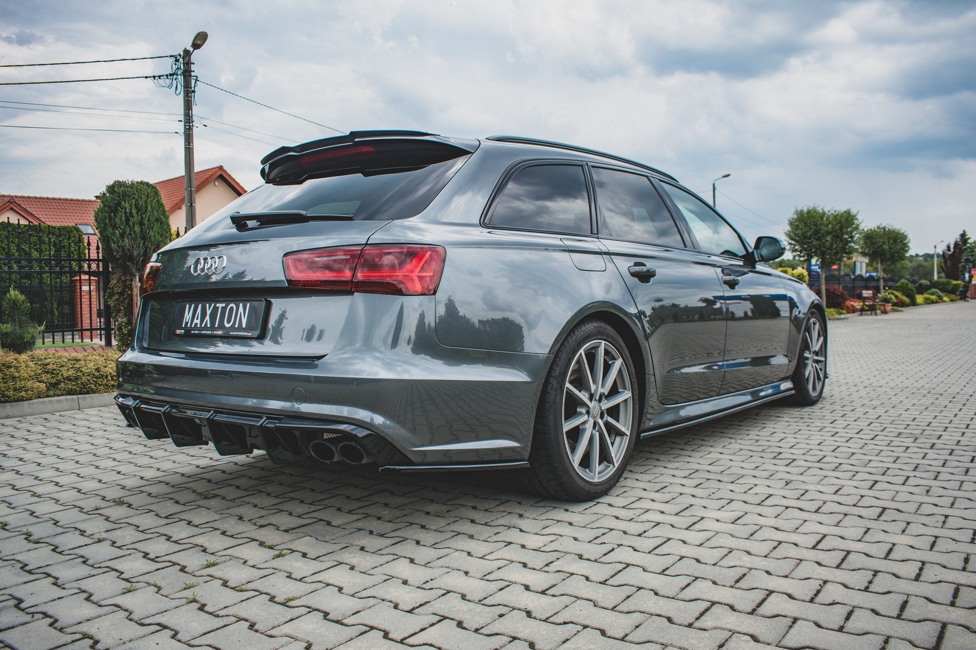 Audi-S6-/-A6-S-Line-C7-FL---Gloss-Black