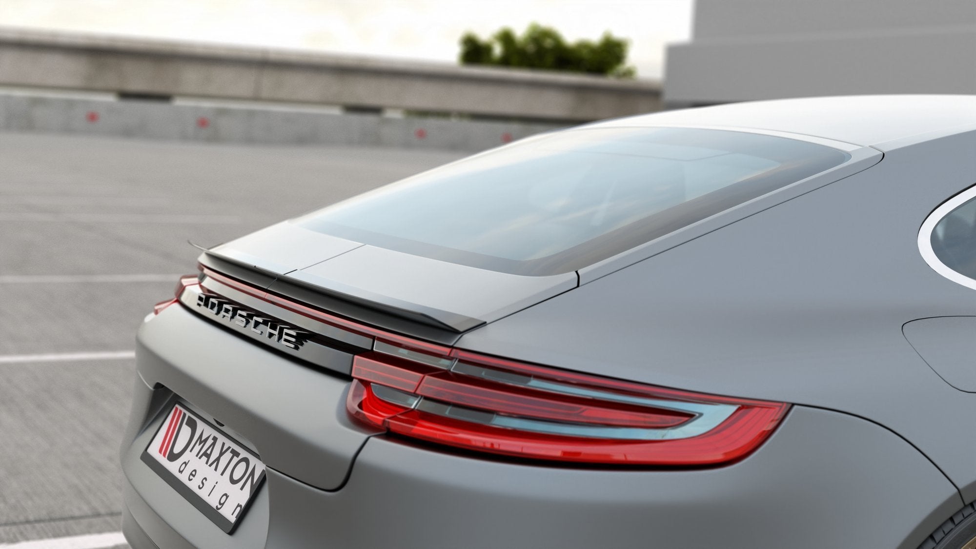 Spoiler-Cap-Porsche-Panamera-Turbo-/-GTs-971---Gloss-Black