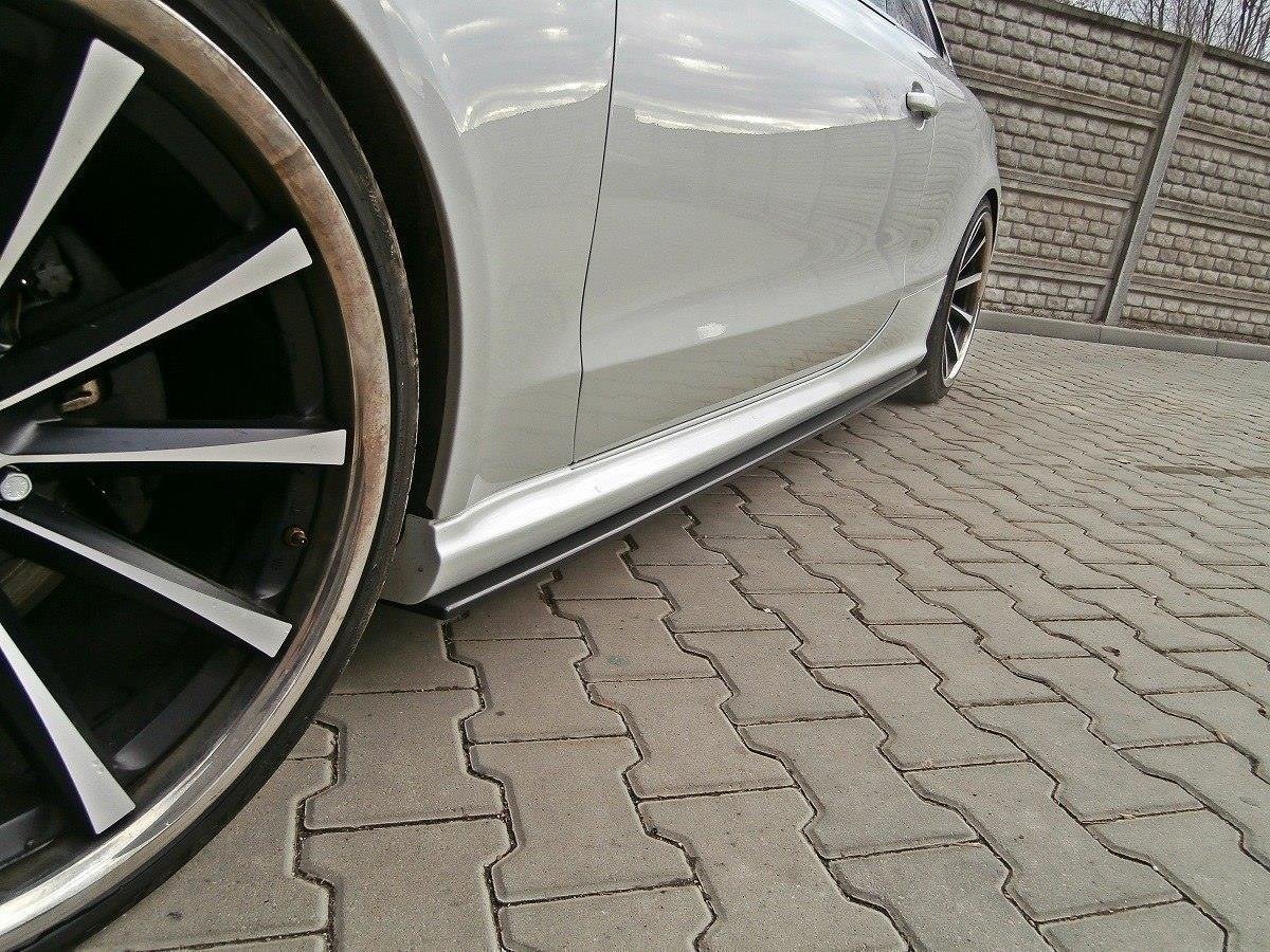 Side-Skirts-Diffusers-Audi-RS5-8T-/-8T-FL---Gloss-Black