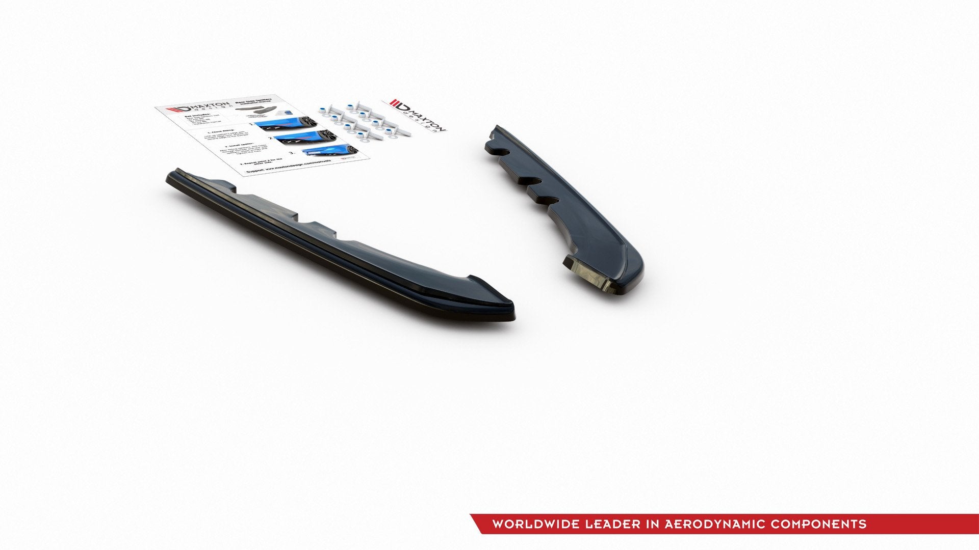 Rear-Side-Splitters-BMW-3-E91-Facelift---Gloss-Black