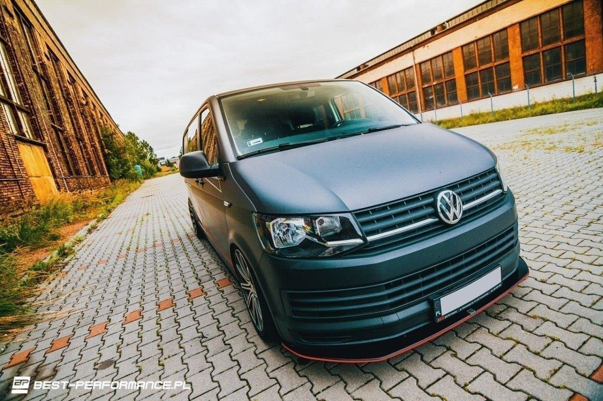 Volkswagen-T6-Front-Splitter-V.1---Gloss-Black