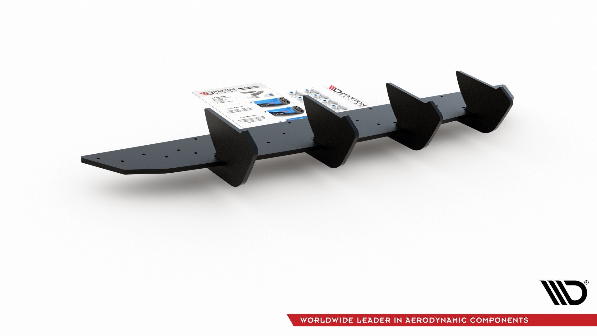 Racing-Durability-Rear-Diffuser-V.2-VW-Golf-8---Black