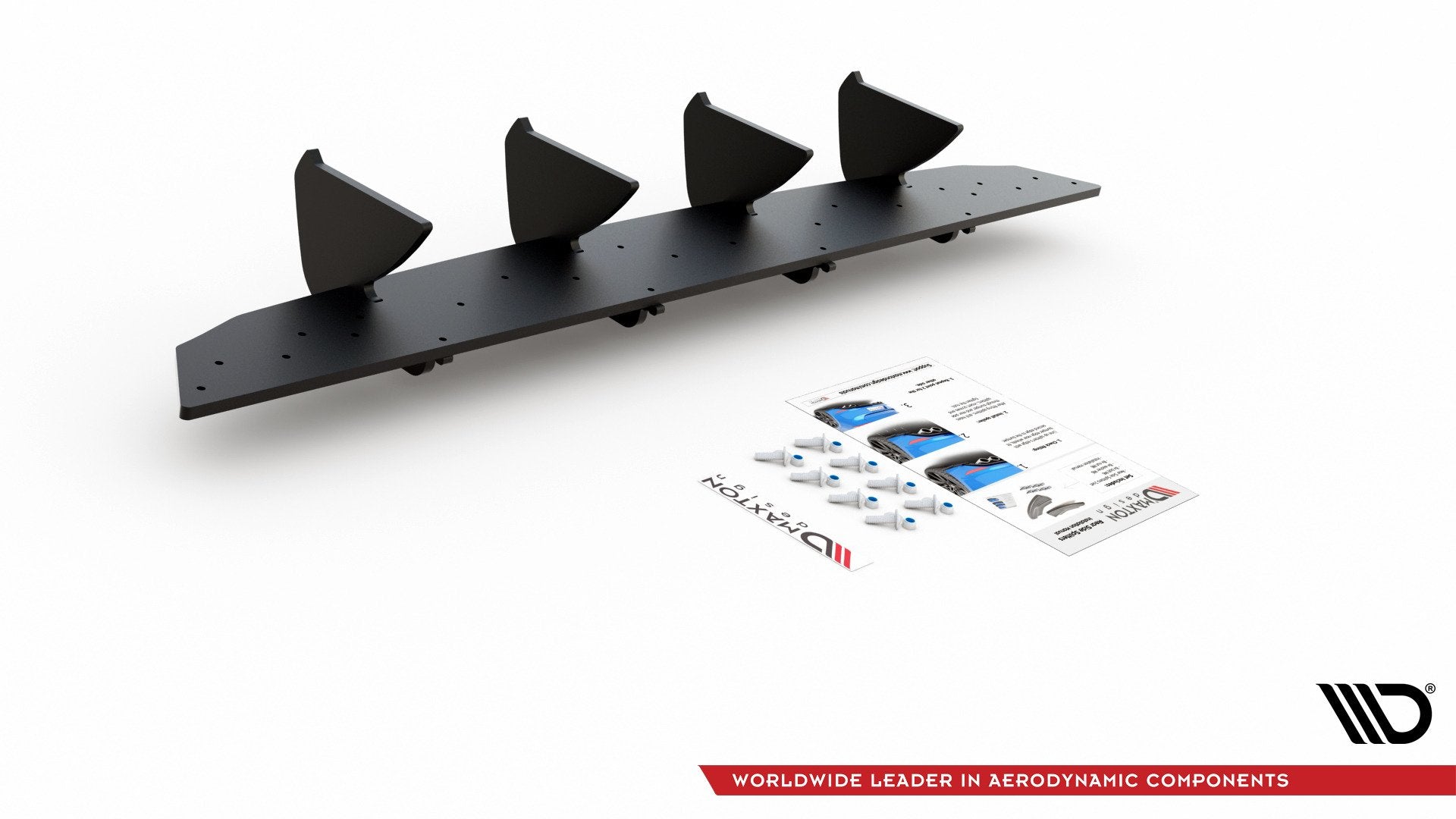 Racing-Durability-Rear-Diffuser-V.2-VW-Golf-8---Black