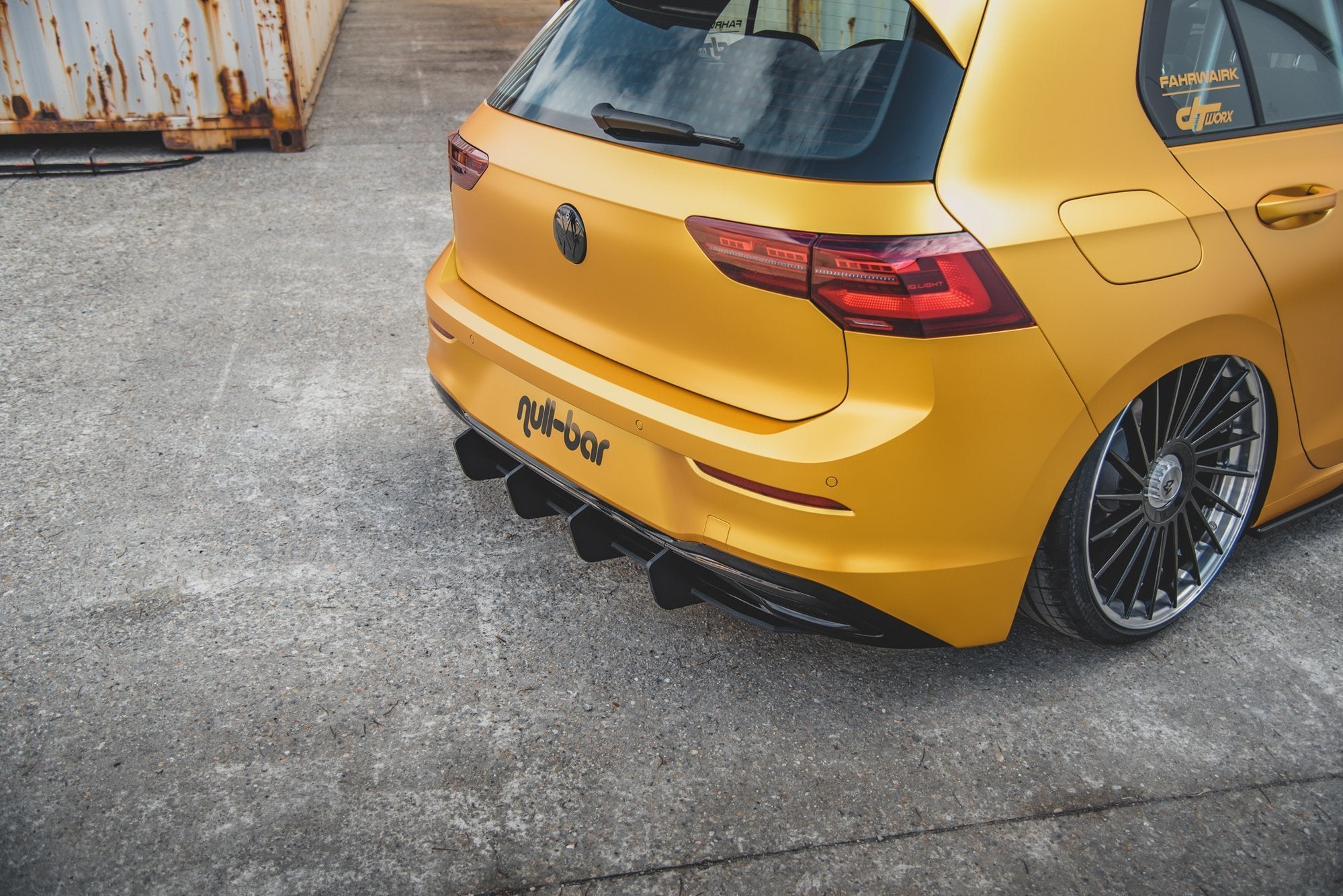 Racing-Durability-Rear-Diffuser-V.2-VW-Golf-8---Red-Line