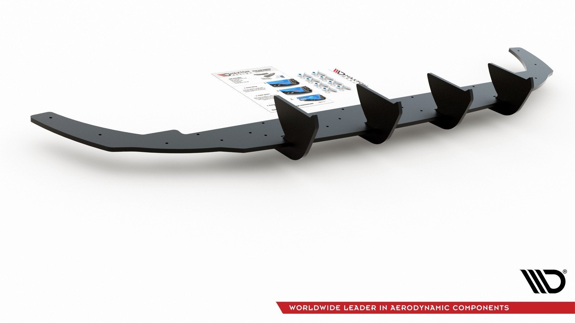 Racing-Durability-Rear-Diffuser-V.1-VW-Golf-8---Black