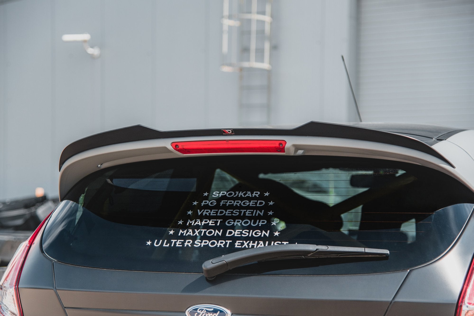 Spoiler-Cap-Ford-Fiesta-ST-MK7-FL---Gloss-Black