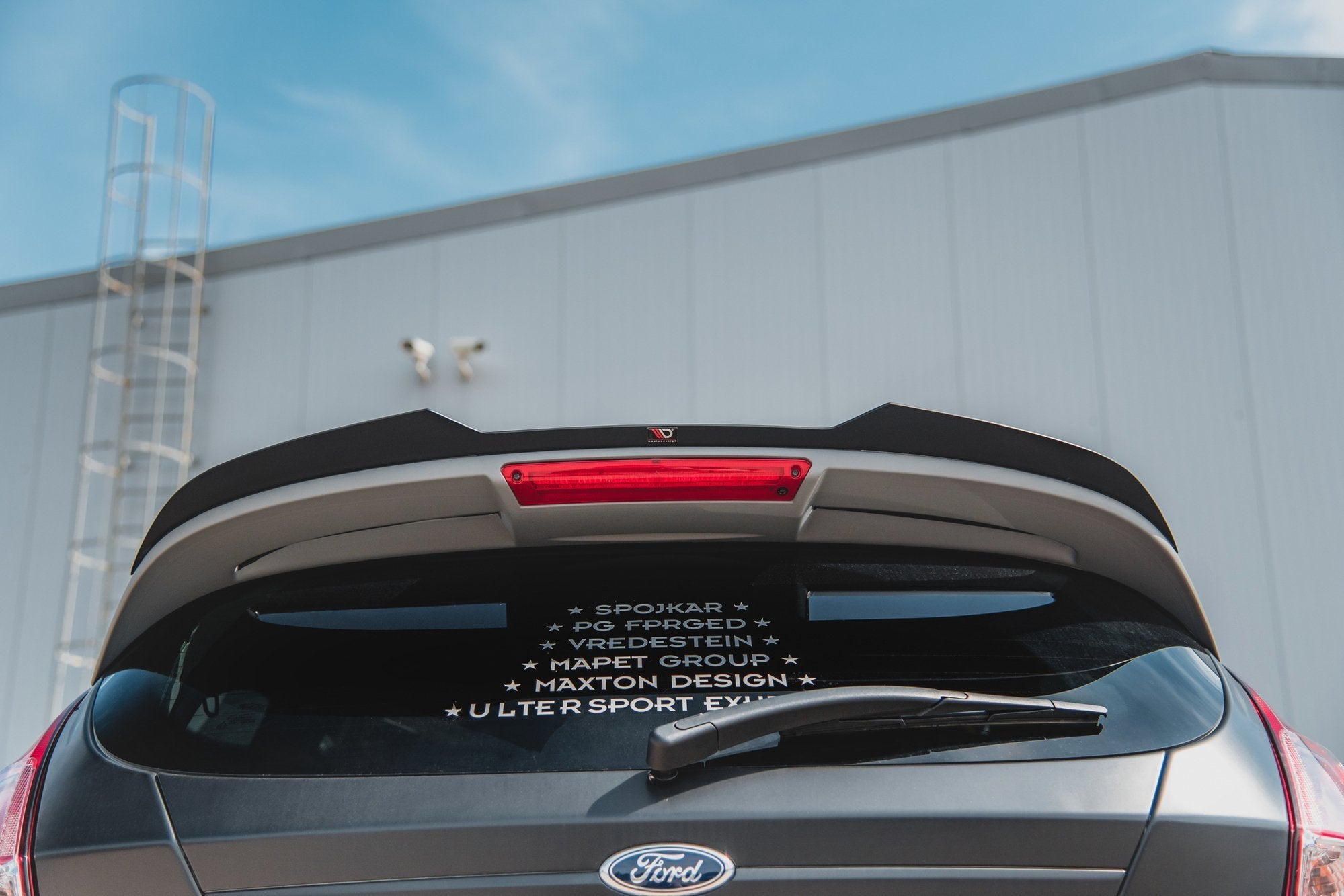 Spoiler-Cap-Ford-Fiesta-ST-MK7-FL---Gloss-Black