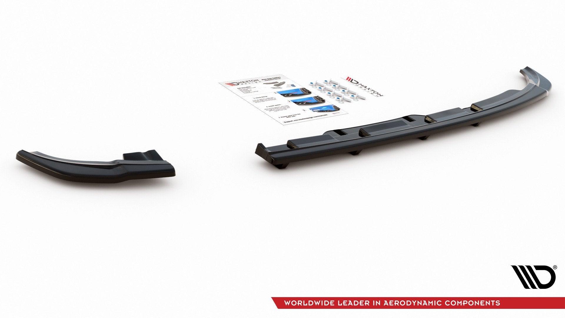 Central-Rear-Splitter-(With-Vertical-Bars)-VW-Polo-6-GTi-MK6