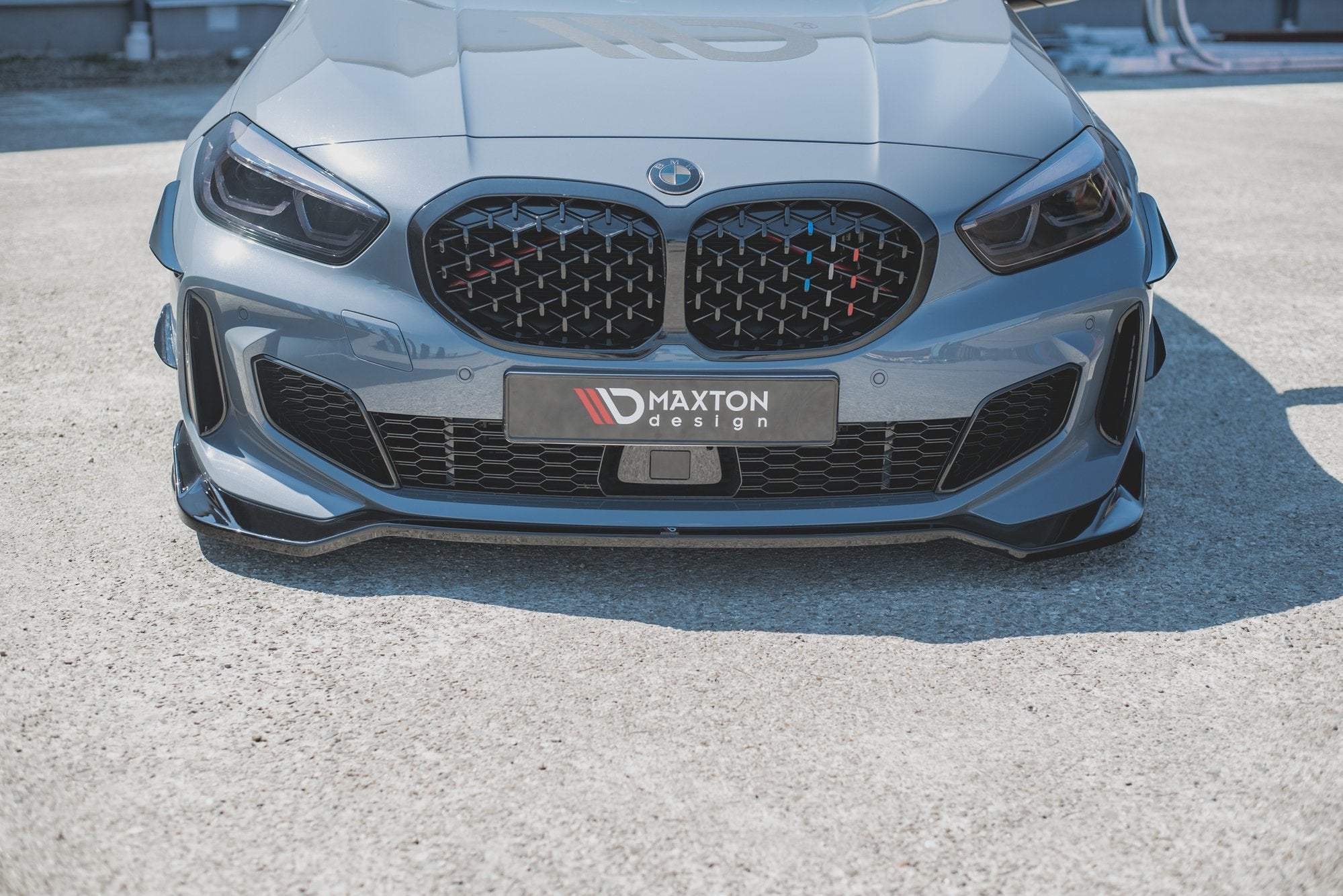 Front-Splitter-V.5-For-BMW-1-F40-M-Pack-/-M135I---Textured