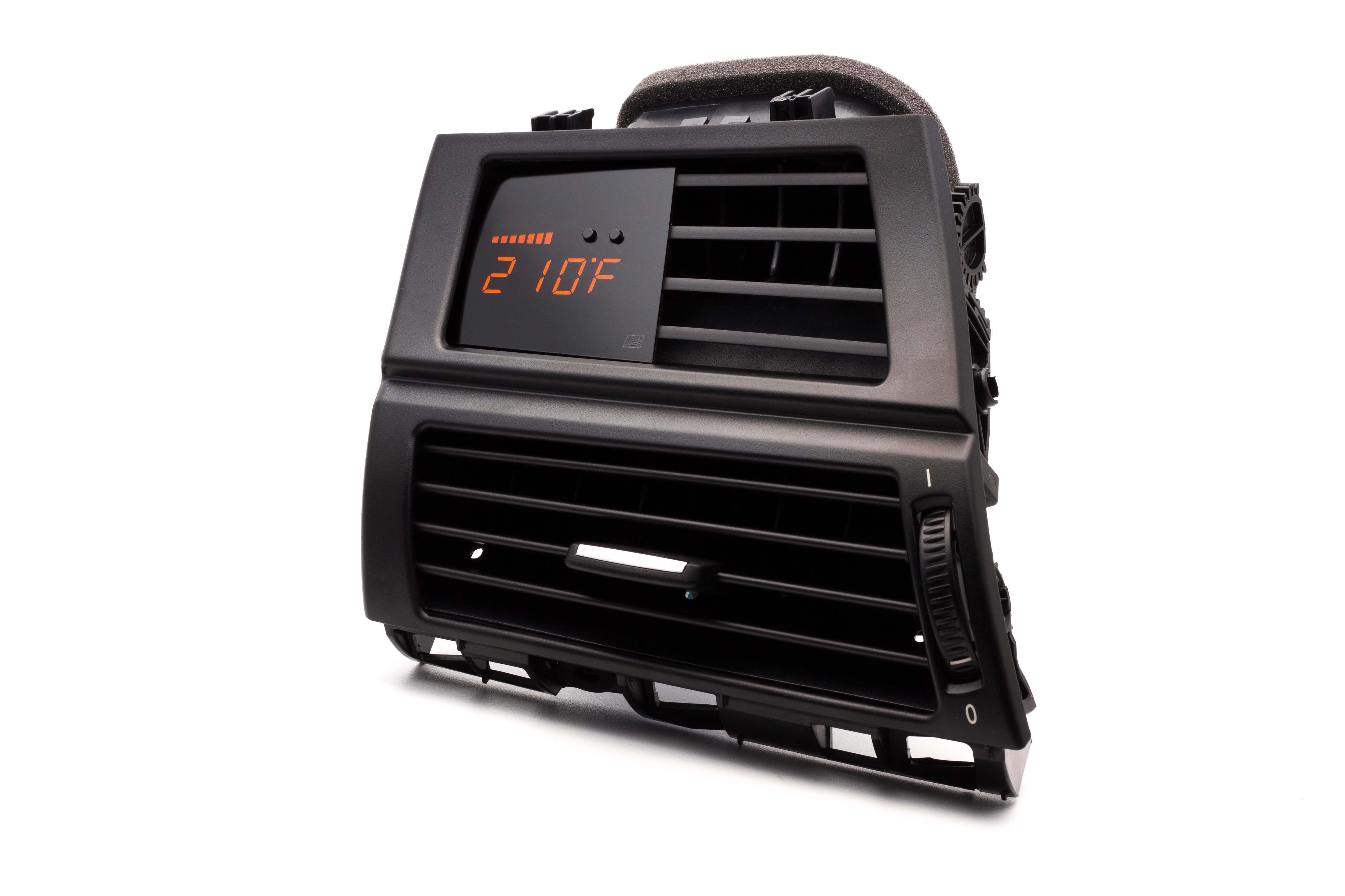 P3 V3 OBD2 - BMW X5 X6 E70/E71 Gauge (2008-2013) With Vent Orange Bars / Orange Digits