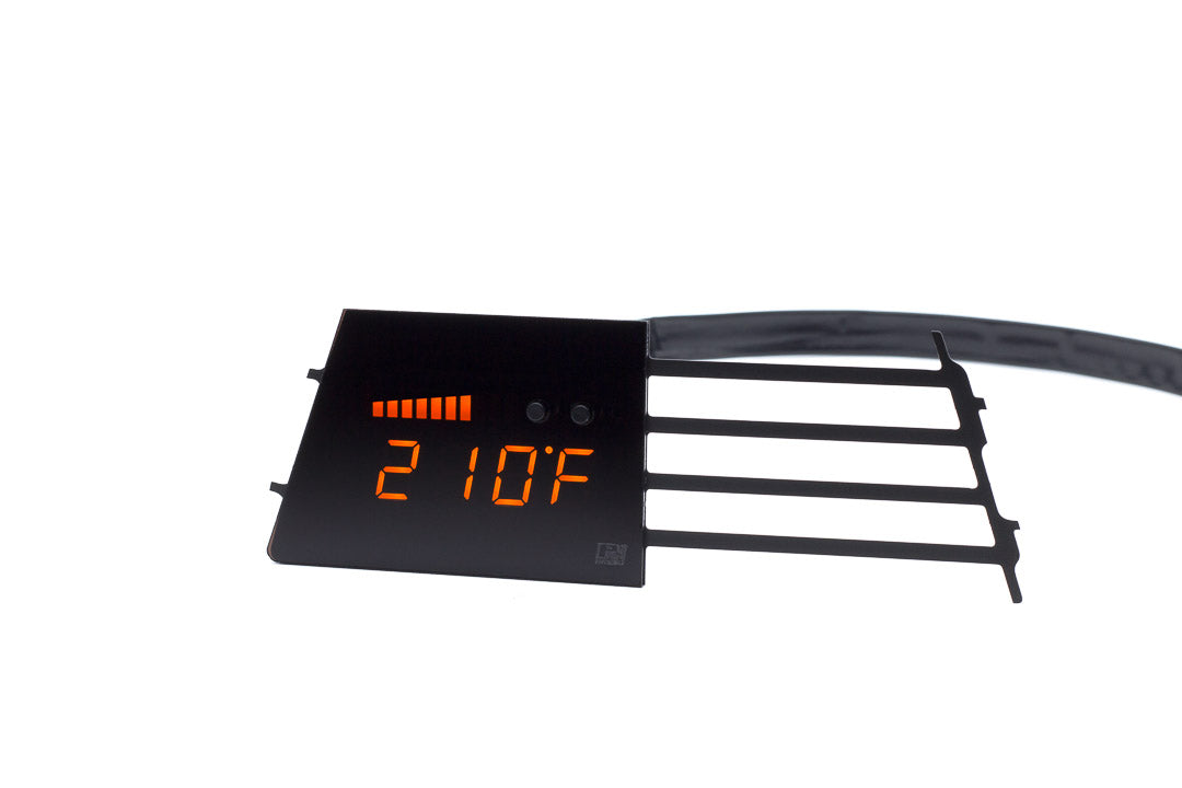 P3 V3 OBD2 - BMW 3 Series E9X Gauge (2008-2013) Without Vent Orange Bars / Orange Digits